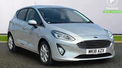 Used Ford Fiesta Zetec 101 HP (74 kW) 2018 Silver Hatchback