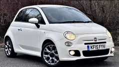 White Used 2015 Fiat 500 S Hatchback | £4,280 (Good price)