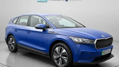 Used Skoda Enyaq iV ecoSuite 150 kW (204 HP) 2023 Blue SUV