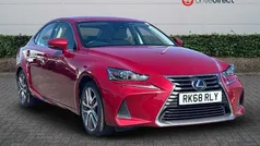 Red Used 2018 Lexus IS300h Sedan | £14,300 (Fair price)