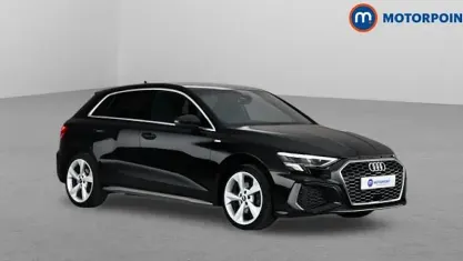 Used Audi A3 Sportback e-tron S-Line 204 HP (150 kW) 2021 Black Hatchback