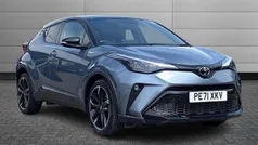 Satin grey Used 2021 Toyota C-HR Sport SUV | £19,999 (Fair price)