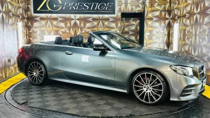 Usado Mercedes E220 AMG line 194 CV (142 kW) 2019 Gris Descapotable