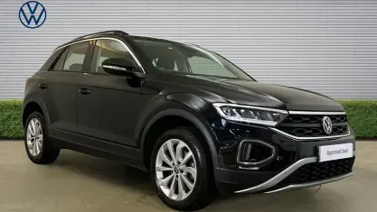 Gebraucht VW T-Roc Life 110 PS (80 kW) 2023 Schwarz SUV