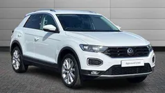 Pure white Used 2022 VW T-Roc SEL SUV | £22,850 (Fair price)