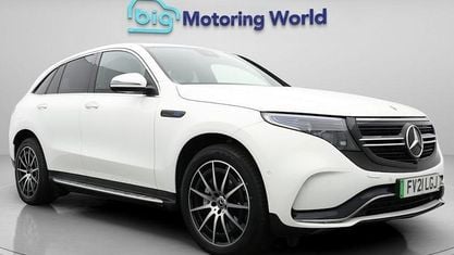 Usado Mercedes EQC400 AMG line 300 kW (408 HP) 2021 Branco SUV