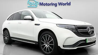 Usado Mercedes EQC400 AMG line 300 kW (408 HP) 2021 Branco SUV