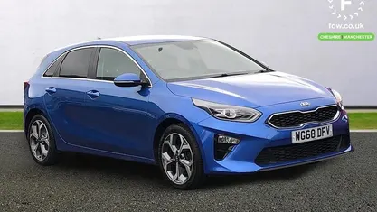 Used Kia Ceed 140 HP (102 kW) 2018 Blue Hatchback