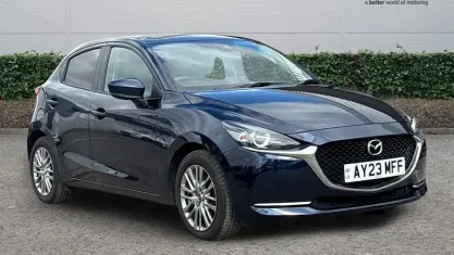 Used Mazda 2 Inclusive 90 HP (66 kW) 2023 Blue Hatchback