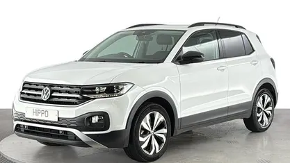 Used VW T-Cross Black Edition 110 HP (80 kW) 2023 White SUV