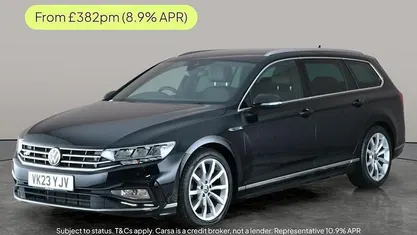 Black Used 2023 VW Passat R-line Estate | £22,575 (Good price)