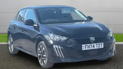 Used Peugeot 208 Allure 101 HP (74 kW) 2025 Black Hatchback
