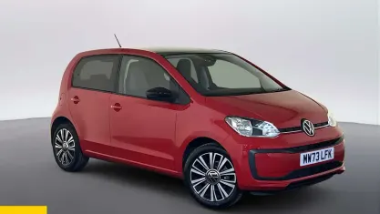 Used VW up! Black Edition 65 HP (47 kW) 2023 Red Hatchback