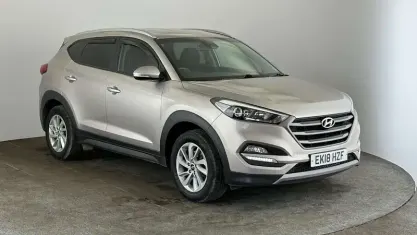 Used Hyundai Tucson SE 177 HP (130 kW) 2018 Beige SUV