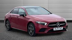 Red Used 2021 Mercedes A250 AMG Line Premium Plus Sedan | £23,395 (Fair price)