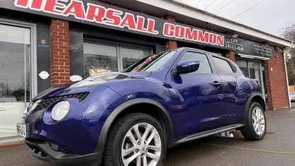 Used Nissan Juke N-Connecta 116 HP (85 kW) 2017 Blue SUV