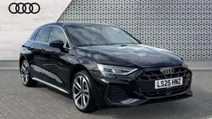 Black Used 2025 Audi A3 e-tron S-Line Hatchback | £28,876 (Fair price)