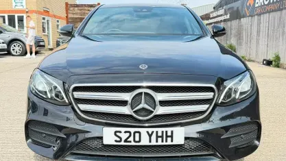 Used Mercedes E200 AMG line 150 HP (110 kW) 2017 Black Sedan