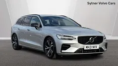 Silver Used 2021 Volvo V60 R-Design Estate | £23,000 (Fair price)