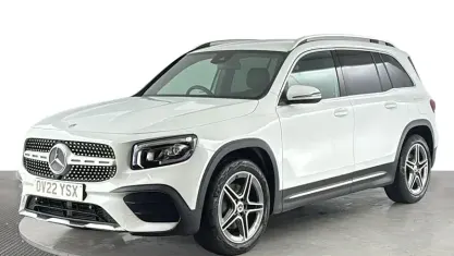 Used Mercedes GLB200 AMG line 163 HP (119 kW) 2022 White SUV