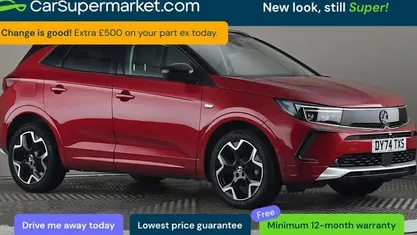 Used Vauxhall Grandland X Ultimate 131 HP (96 kW) 2024 Red SUV