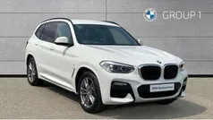 White Used 2019 BMW X3 M Sport SUV | £26,995 (Fair price)
