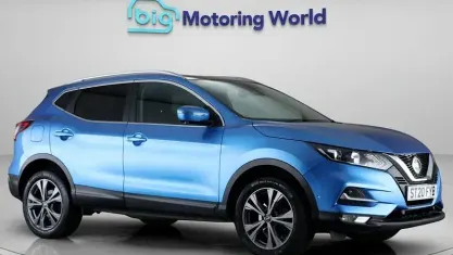 Used Nissan Qashqai N-Connecta 140 HP (102 kW) 2020 Blue SUV