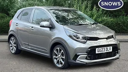 Used Kia Picanto X-Line 67 HP (49 kW) 2023 Grey Hatchback