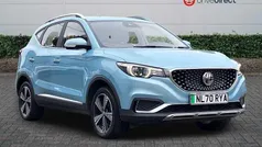 Blue Used 2020 MG ZS Exclusive Sedan | £10,620 (Fair price)