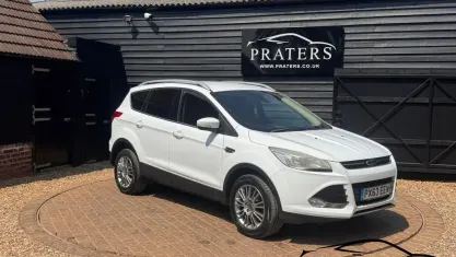 Used Ford Kuga Titanium 163 HP (119 kW) 2013 White SUV