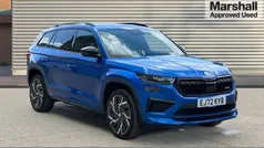 Blue Used 2022 Skoda Kodiaq vRS SUV | £32,693 (Fair price)