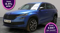 Blue Used 2021 Skoda Kodiaq SportLine SUV | £25,878 (Good price)