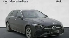 Black Used 2024 Mercedes C300e AMG Line Premium Plus Estate | £39,995 (Fair price)