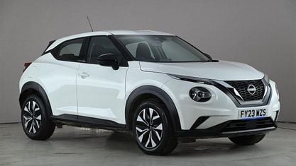 Second-hand Nissan Juke Acenta 114 CP (83 kW) 2023 Alb SUV