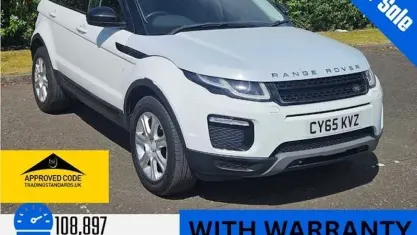 Used Land Rover Range Rover evoque SE 150 HP (110 kW) 2015 White SUV
