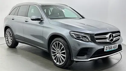 Used Mercedes GLC250 AMG line 204 HP (150 kW) 2017 Grey Estate