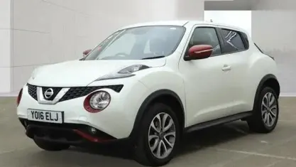Used Nissan Juke Tekna 117 HP (86 kW) 2016 White SUV