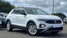 White Used 2022 VW T-Roc Life SUV | £18,795 (Fair price)