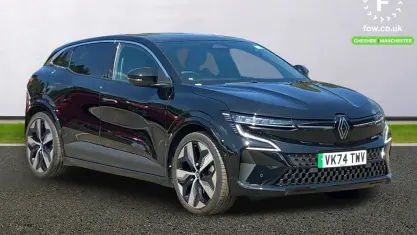 Used Renault Megane E-Tech Komfort 160 kW (218 HP) 2024 Black Hatchback