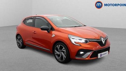 Gebraucht Renault Clio V RS Line 140 PS (102 kW) 2022 Orange Kleinwagen