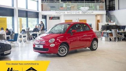 Used Fiat 500 Pop Star 69 HP (50 kW) 2016 Red Hatchback