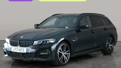 Used BMW 330e M Sport 292 HP (214 kW) 2022 Black Estate