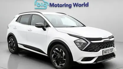 Begagnad Kia Sportage GT-Line 265 HK (194 kW) 2022 Vit SUV