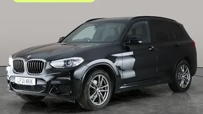 Used BMW X3 M Sport 190 HP (139 kW) 2021 Black SUV