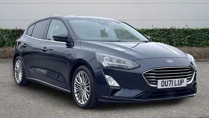 Used Ford Focus Titanium X 155 HP (114 kW) 2021 Blue Hatchback