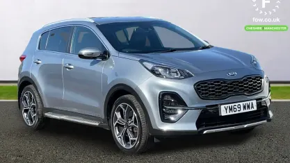 Used Kia Sportage GT-Line 136 HP (100 kW) 2020 Silver SUV