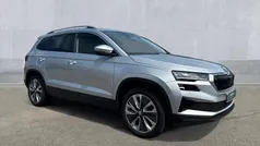 Brilliant silver metallic Used 2024 Skoda Karoq SE L SUV | £24,790 (Fair price)