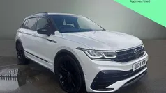 White Used 2024 VW Tiguan Black Edition SUV | £33,900 (Fair price)