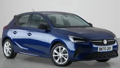 Used Vauxhall Corsa S 101 HP (74 kW) 2020 Blue Hatchback