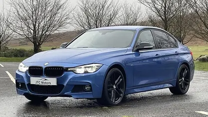 Begagnad BMW 320 M Sport 184 HK (135 kW) 2018 Blå Sedan